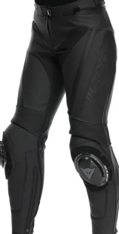 Dainese Motorbroeken-Delta 4 Leather Pants Women Motorbroek Black/Black