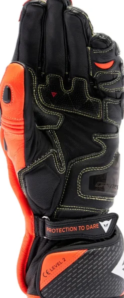 Dainese Motorhandschoenen-Fu eta 7 Gove Back/Red-Fuo 628