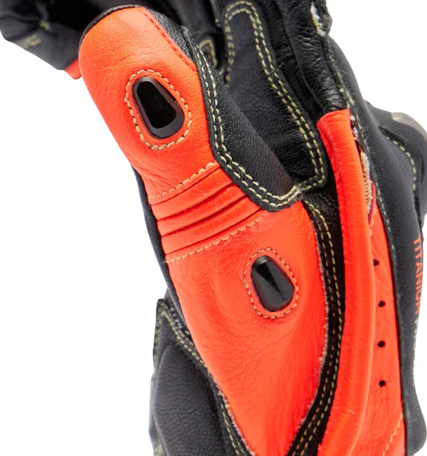 Dainese Motorhandschoenen-Fu eta 7 Gove Back/Red-Fuo 628