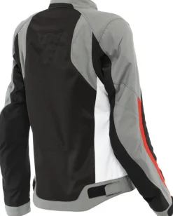 Dainese Motorjassen-Hydraflux 2 Air D-Dry Lady Motorjas Black/Charcoal Gray/Lava Red 60F