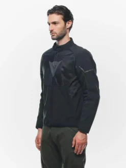 Dainese Motorjassen-Ignite Air Tex Motorjas Black/Black/Gray Reflex 96H