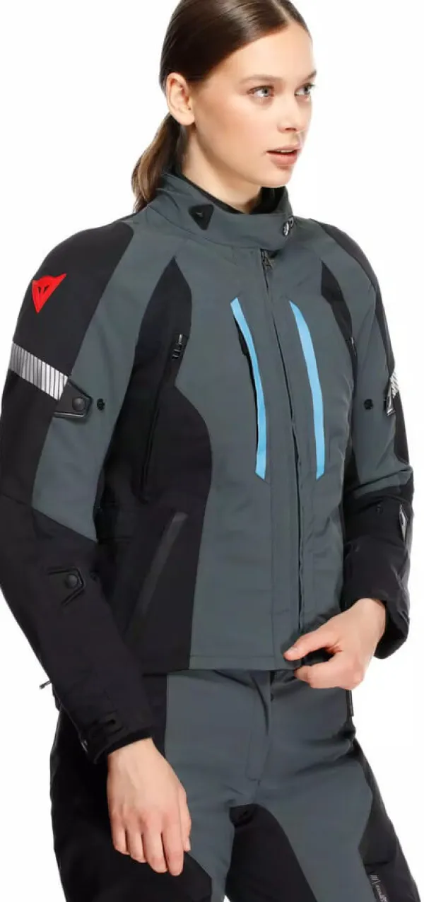 Dainese Motorjassen-Mangen D-Dry Absøluteshell Pro Ladies Motorjas Ebony/Black 34C