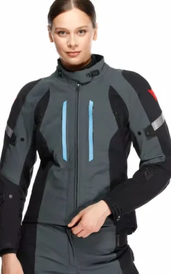 Dainese Motorjassen-Mangen D-Dry Absøluteshell Pro Ladies Motorjas Ebony/Black 34C