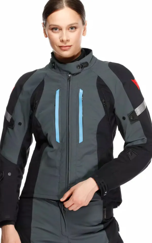 Dainese Motorjassen-Mangen D-Dry Absøluteshell Pro Ladies Motorjas Ebony/Black 34C