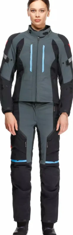 Dainese Motorjassen-Mangen D-Dry Absøluteshell Pro Ladies Motorjas Ebony/Black 34C