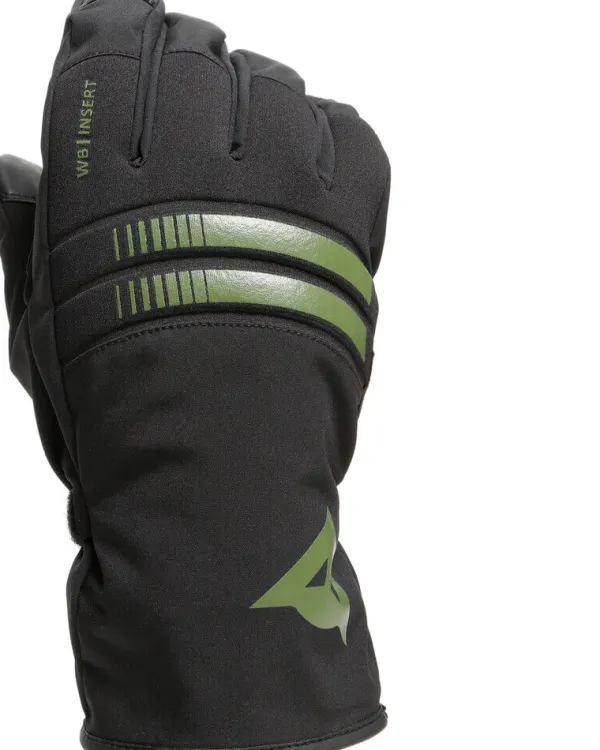 Dainese Motorhandschoenen-Paza 3 D-Dry Gove Bronze Green O57