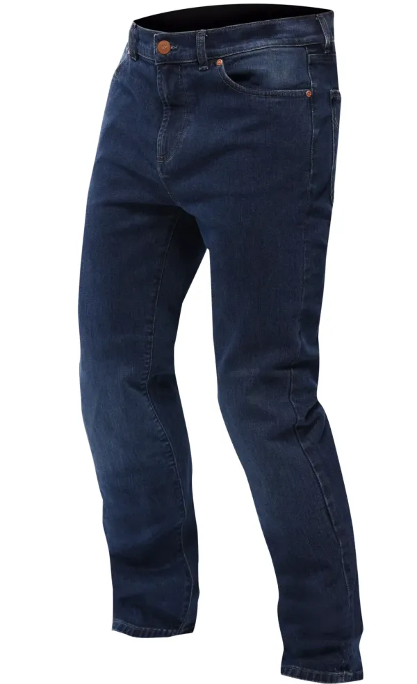 Dainese Motorbroeken-5-Pocket Denim Relaxed Motorbroek Deep-Blue F75