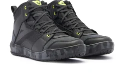 Heren Dainese Casual Motorschoenen|Heren Motorschoenen-Suburb D-WP Shoes Black/Camo/Acid Yellow 49J