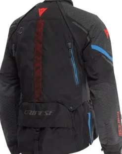 Dainese Motorjassen-Super Adventure D-Dry Absoluteshell Motorjas Black/Black/Blue D01