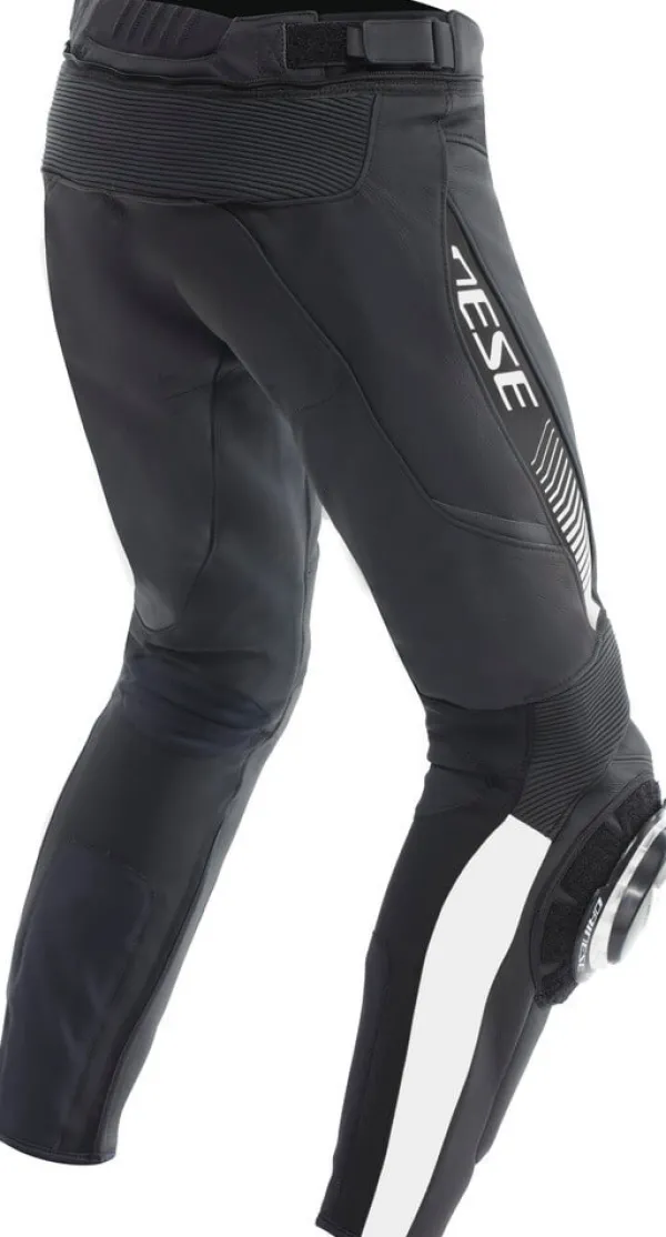 Dainese Motorbroeken-Super Speed Leather Motorbroek Black/White
