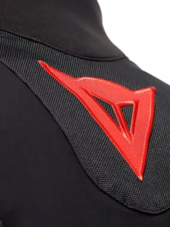 Dainese Motorjassen-Super Sprint D-Dry Motorjas Black/Black/Red-Lava H43
