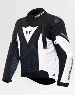 Dainese Motorjassen-Super Sprint D-Dry Motorjas Black/Blue/White 0