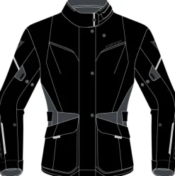 Dainese Motorjassen-Tempest 3 D-Dry Lady Motorjas Black/Black/Ebony Y21