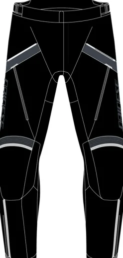 Dainese Motorbroeken-Tempest 3 D-Dry Lady Motorbroek Black/Black/Ebony Y21
