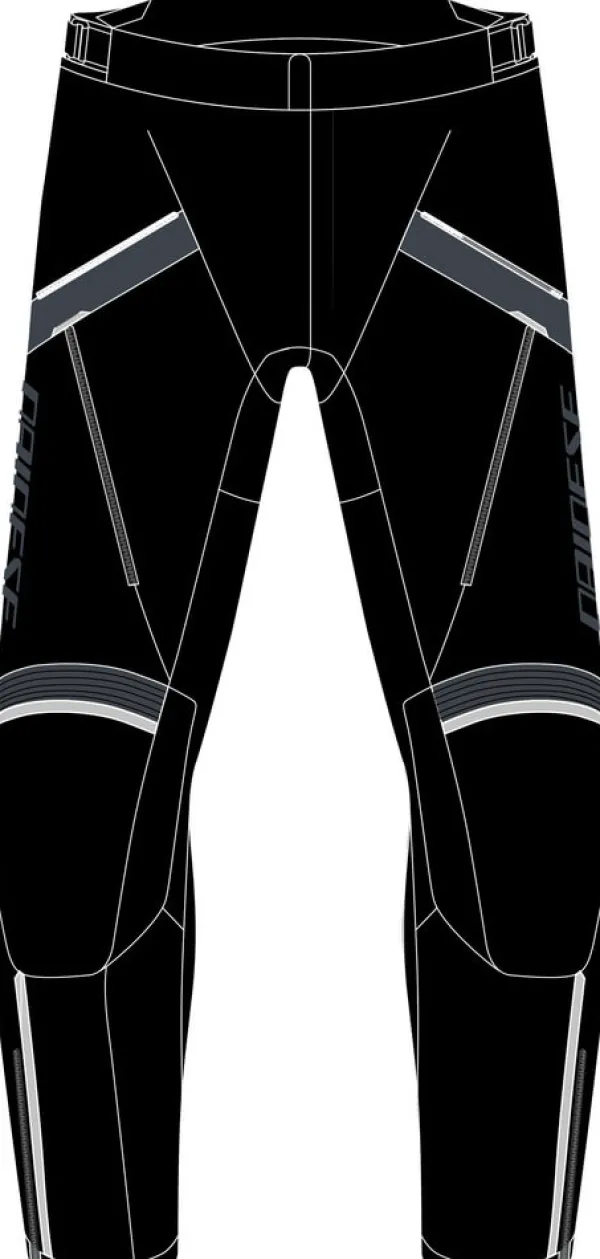 Dainese Motorbroeken-Tempest 3 D-Dry Lady Motorbroek Black/Black/Ebony Y21