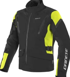 Dainese Motorjassen-Tonale D-Dry Motorjas Black/Fluo Yellow/Black R17
