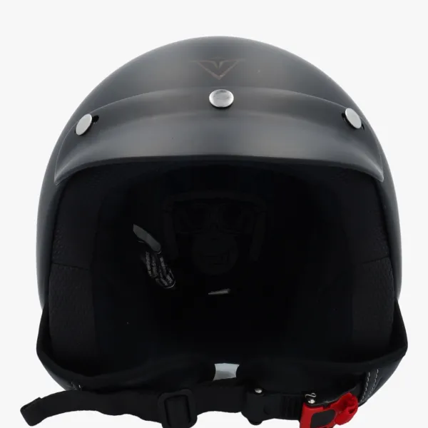 Demm Vespa Helmen|Jethelmen-Poice at Zwart