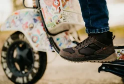 Heren Falco Heren Motorschoenen|Waterdichte Motorschoenen-Ace Shoes Brown 707