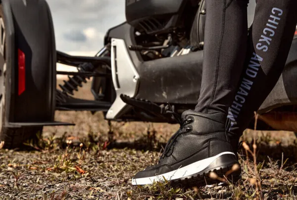 DAMES Falco Dames Motorschoenen|Waterdichte Motorschoenen-Airforce Lady Shoes Black 101