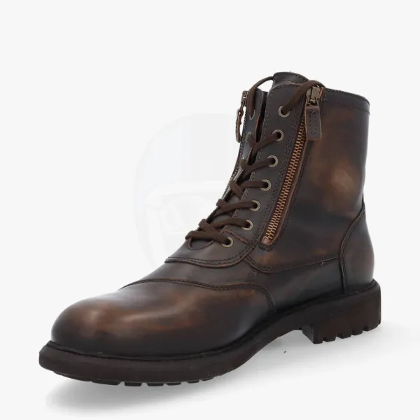 Heren Falco Heren Motorschoenen|Waterdichte Motorschoenen-Aviator Brown 707