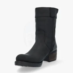 DAMES Falco Waterdichte Motorlaarzen|Dames Motorlaarzen-Ayda Black