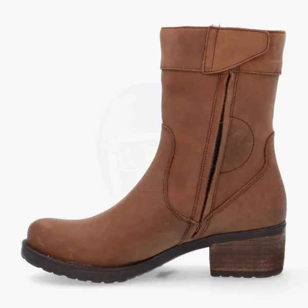 DAMES Falco Waterdichte Motorlaarzen|Dames Motorlaarzen-Ayda 2 Brown 707