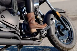 DAMES Falco Waterdichte Motorlaarzen|Dames Motorlaarzen-Ayda 2 Brown 707