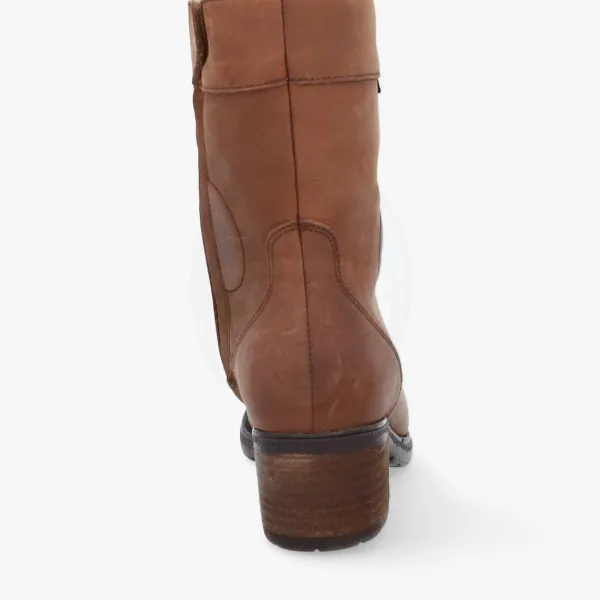 DAMES Falco Waterdichte Motorlaarzen|Dames Motorlaarzen-Ayda 2 Brown 707