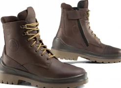 DAMES Falco Dames Motorschoenen|Waterdichte Motorschoenen-Viky Shoes Brown 707