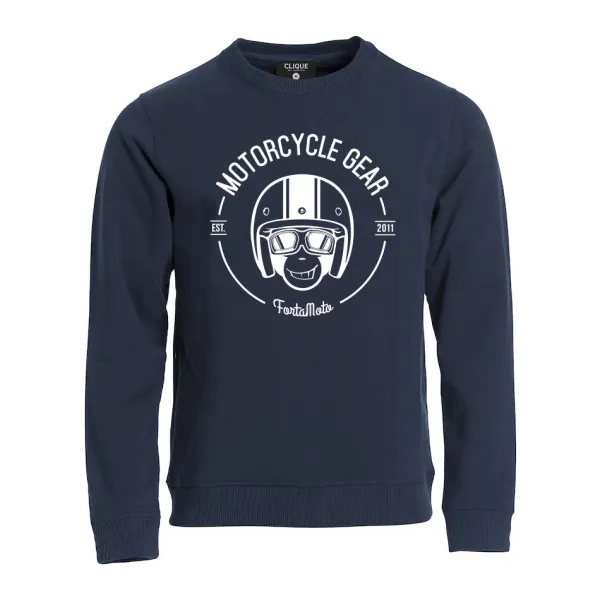 FortaMoto Motor Merchandise-ogo weater Navy