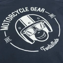 FortaMoto Motor Merchandise-ogo T-hirt Navy