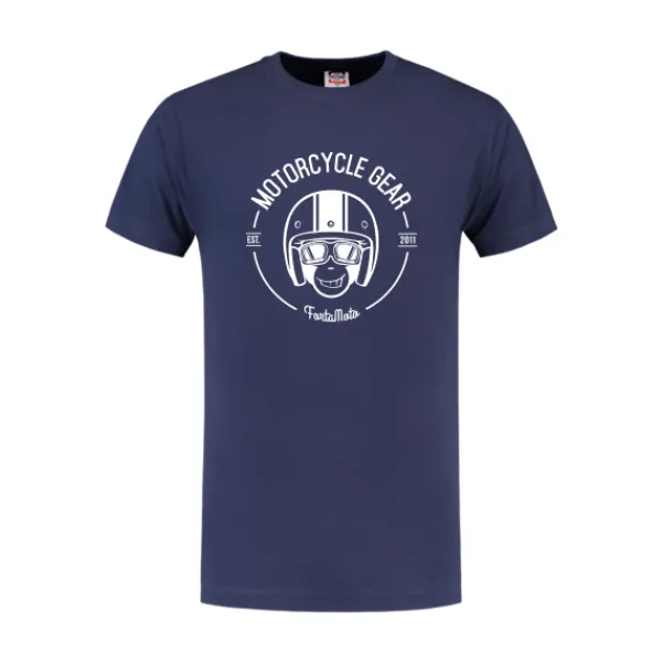 FortaMoto Motor Merchandise-ogo T-hirt Navy
