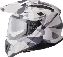 GMS Integraalhelmen-Adventu Cao att White/Grey