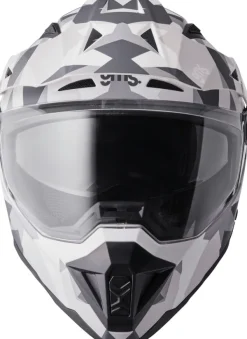 GMS Integraalhelmen-Adventu Cao att White/Grey