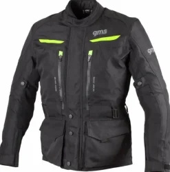GMS Motorjassen-Gear otorja Back/Yeow 335