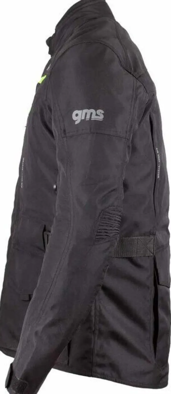 GMS Motorjassen-Gear otorja Back/Yeow 335