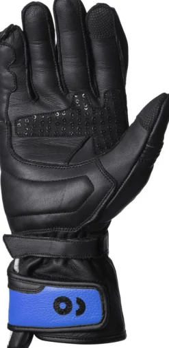 GMS Motorhandschoenen-GR-1 F Gove Back/White/Bue