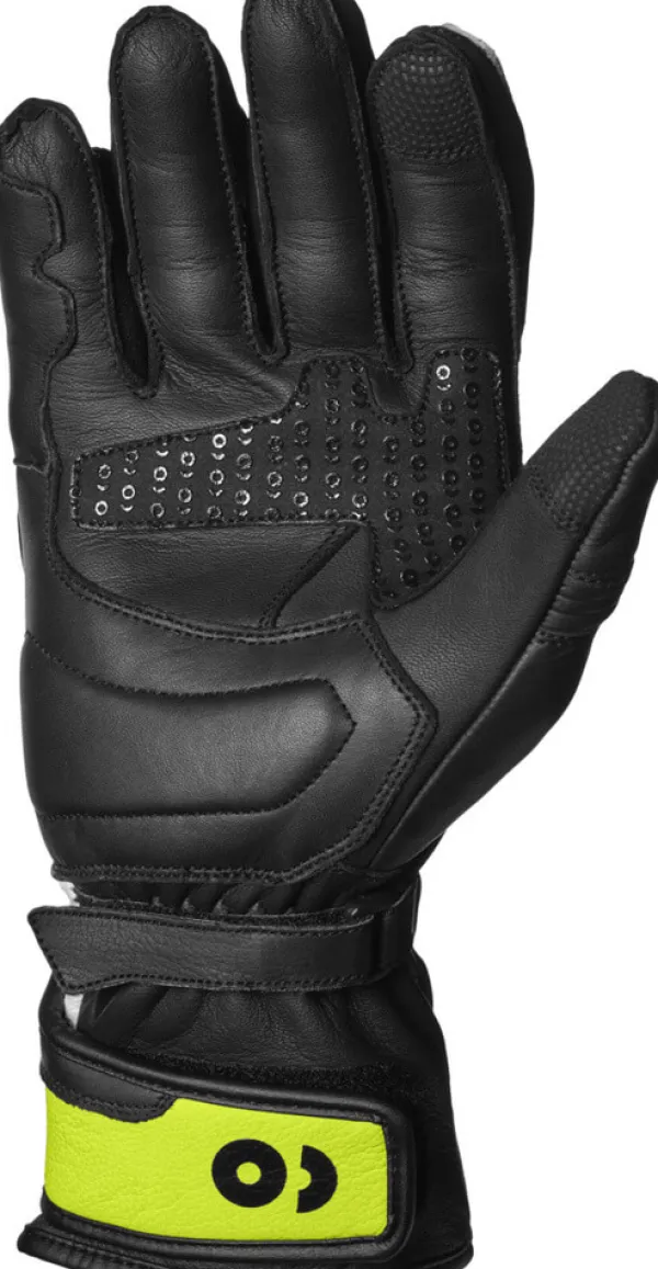 GMS Motorhandschoenen-GR-1 F Gove Back/White/Yeow
