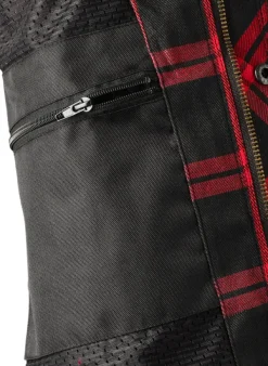 GMS Motorhoodies|Motorjassen-Jaguar Neo an Back/Red