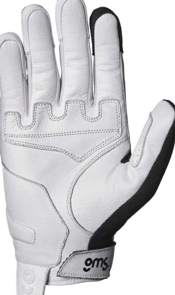 GMS Motorhandschoenen-oi Gove White/Back