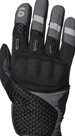 GMS Motorhandschoenen-Tyru F Gove Back/Grey