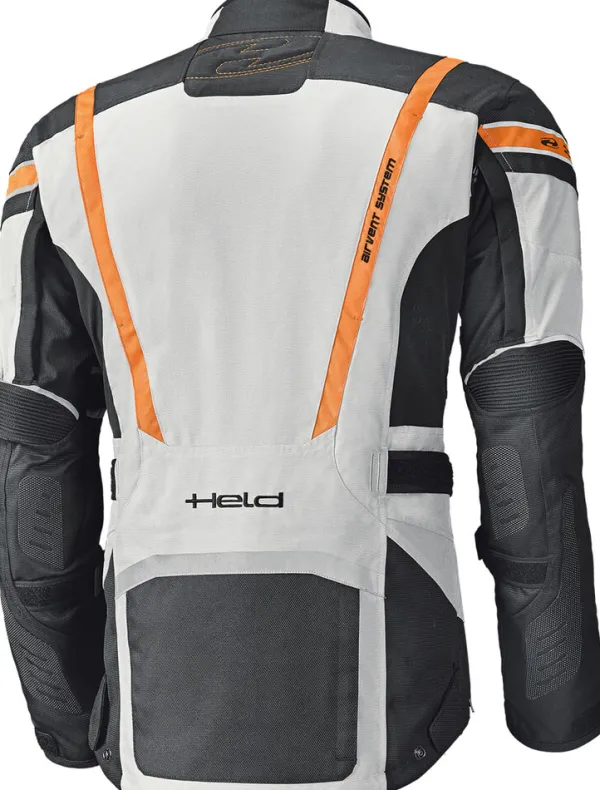 Held Motorjassen-Hakuna II otorja Touring Grey/Orange 067