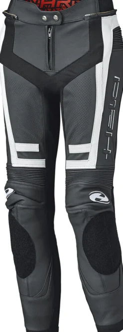 Held Motorbroeken-Rocket 3.0 Motorbroek Leather Black/White 014