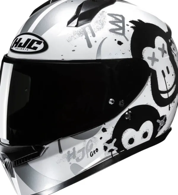 HJC Adventure Helmen|Integraalhelmen-C10 Geti Black/White