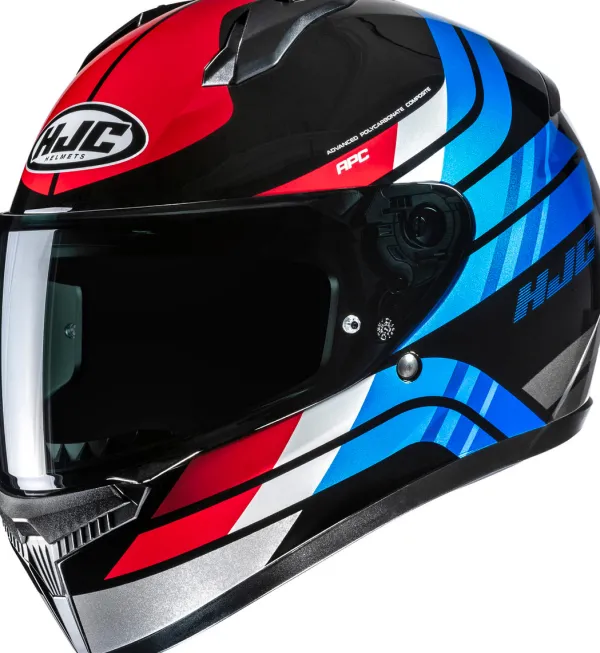 HJC Adventure Helmen|Integraalhelmen-C10 Hiper Back/Bue 153