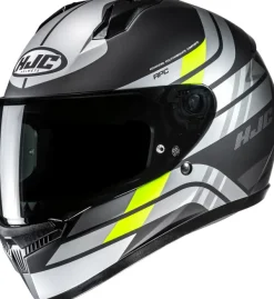HJC Adventure Helmen|Integraalhelmen-C10 Hiper Back/Yeow 187