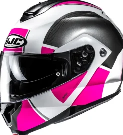 HJC Integraalhelmen|Helmen Met Zonnevizier-C91N Jyn White/Pink 268