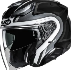 HJC Helmen Met Zonnevizier|Bluetooth Helmen-F31 Bak Back/Grey 182