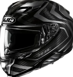 HJC Helmen Met Zonnevizier|Race Helmen-F71 Carbon Nevio Back/Grey 880