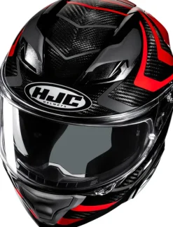 HJC Helmen Met Zonnevizier|Race Helmen-F71 Carbon Nevio Back/Red 830